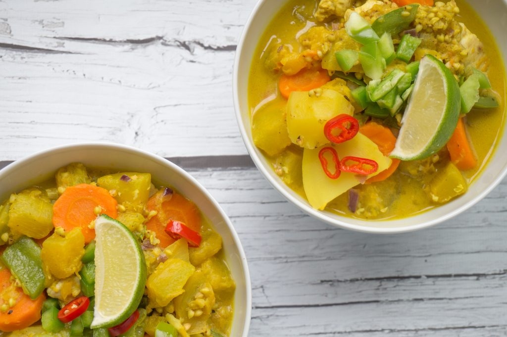 Dietetyczne curry z dynią