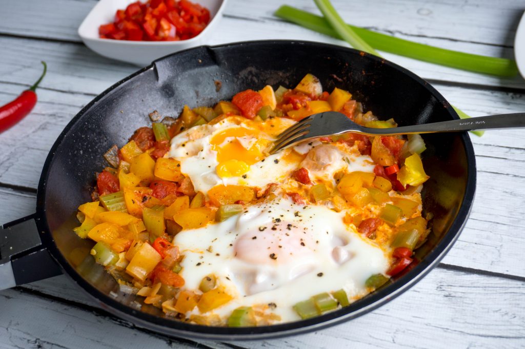 Przepis na zdrowe śniadanie jajka